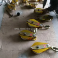 Three Nylon Sheave Wire Lifting Pulley Block